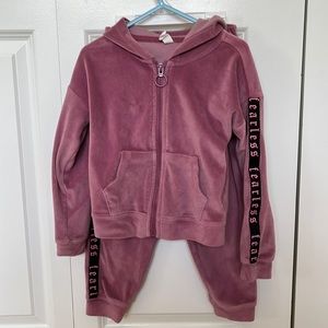 COPY - Ideology Girls Velour Jogging Suit